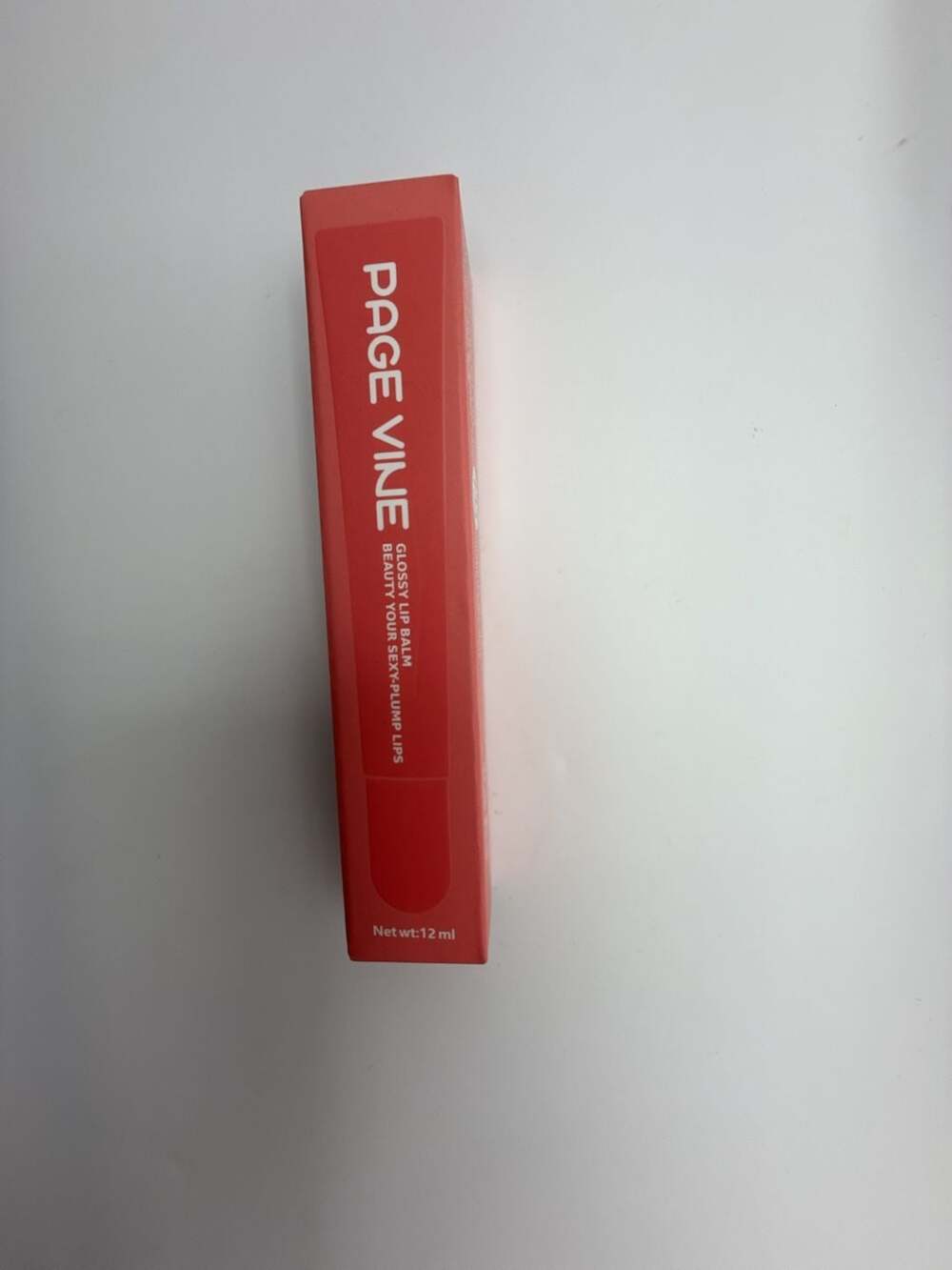 Page Vine Glossy Lip Balm with Shea Butter, Babassu, Cupuaçu, and Peptides